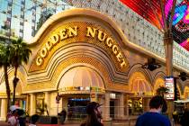 The Golden Nugget is shown on Wednesday, June 3, 2020. Its sportsbook will reopen at 11 a.m. Th ...