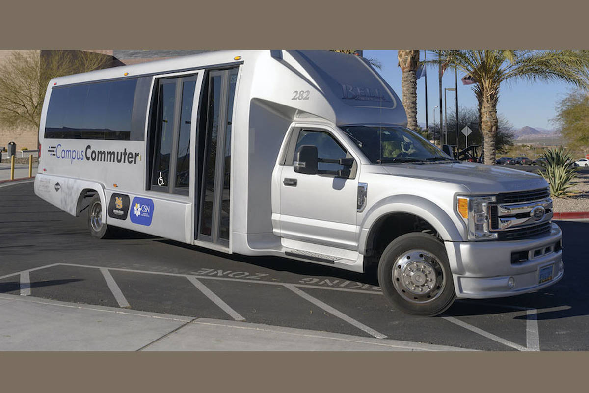 The Campus Commuter with branding on Tuesday, February 4, 2020. (College of Southern Nevada)