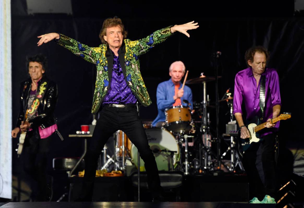 The Rolling Stones will be touring stadiums next summer. Could Vegas get a show? (Photo by Chri ...