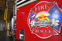North Las Vegas Fire Department (Benjamin Hager/Las Vegas Review-Journal)