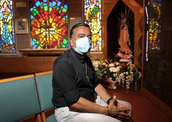 “There’s a lot of anger right now. A lot of fear. A lot of anxiety,” said Father Rafael ...