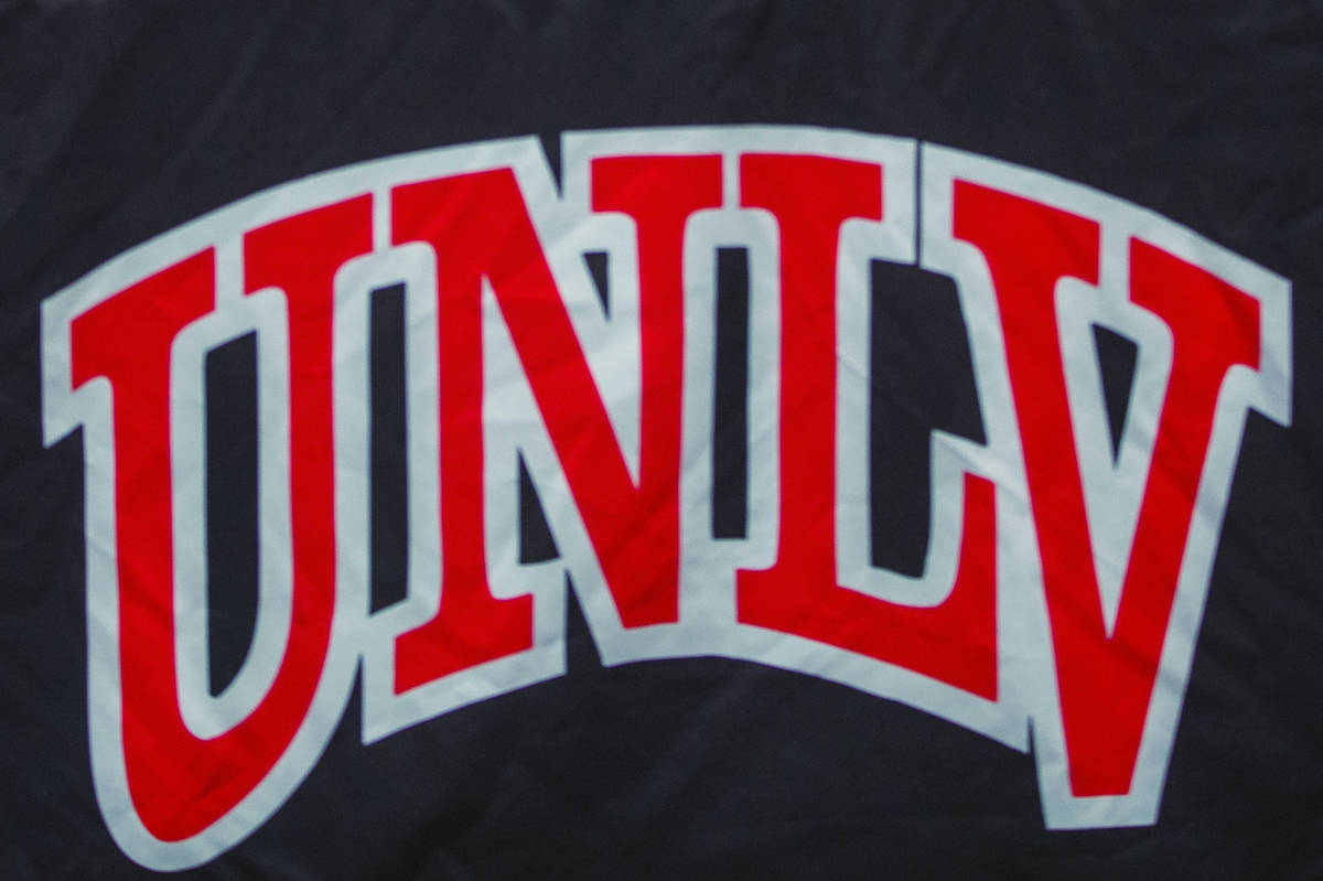 UNLV logo (L.E. Baskow/Las Vegas Review-Journal) @Left_Eye_Images