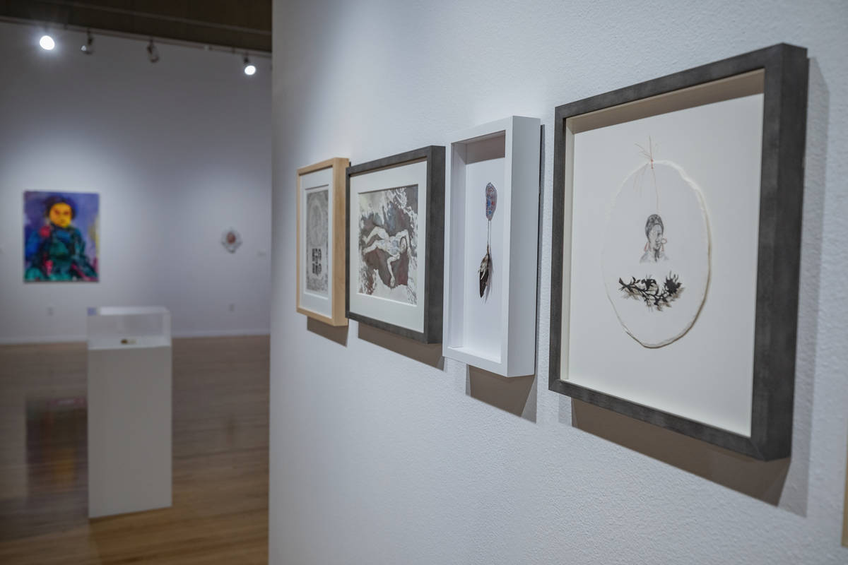 Pieces from Candice Lin are featured in the exhibit "Excerpts" at UNLV's Marjorie Barrick Museu ...