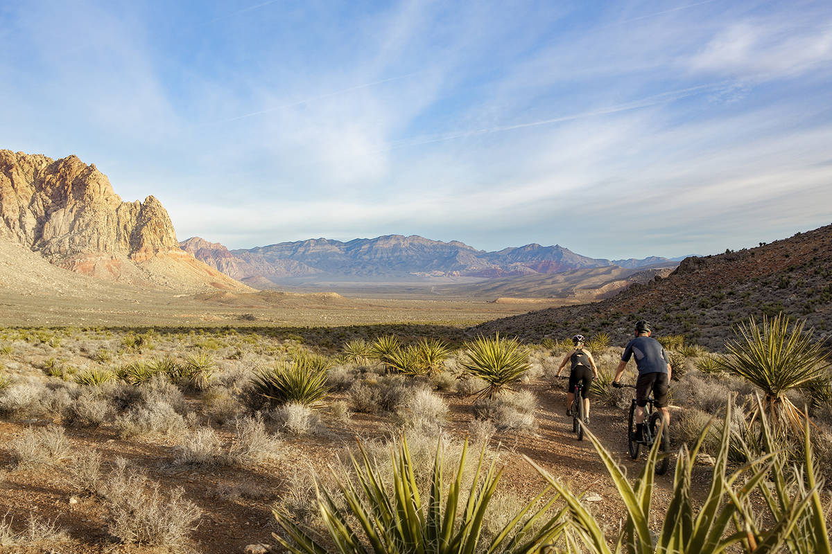 Summerlin’s popular trail system is about to get even better as part of a larger planned Clar ...