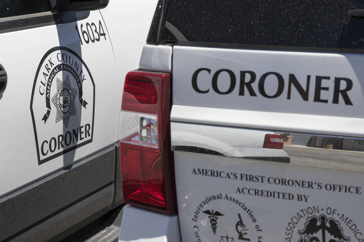 Clark County coroner’s office (Las Vegas Review-Journal/file)