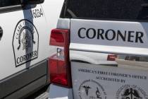 Clark County coroner’s office (Las Vegas Review-Journal/file)