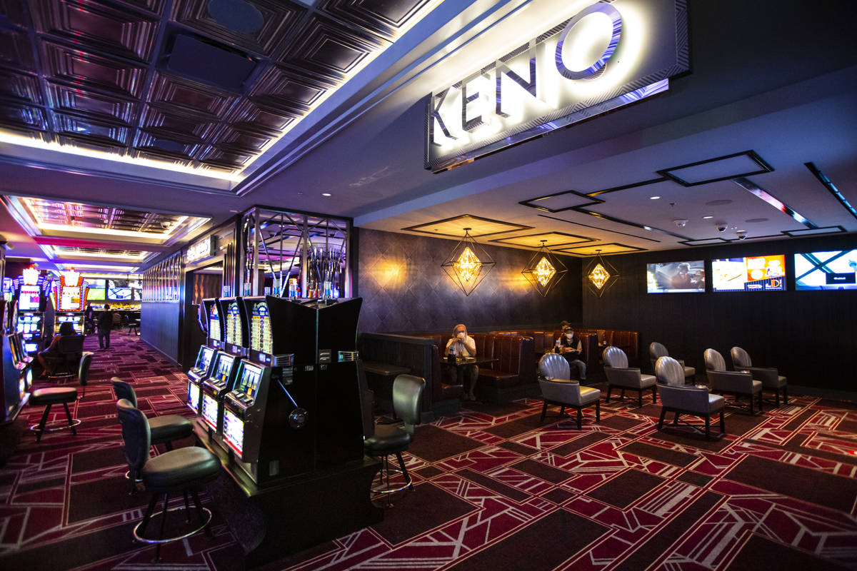 People play Keno at the D Las Vegas on Tuesday, Aug. 11, 2020. (Chase Stevens/Las Vegas Review- ...