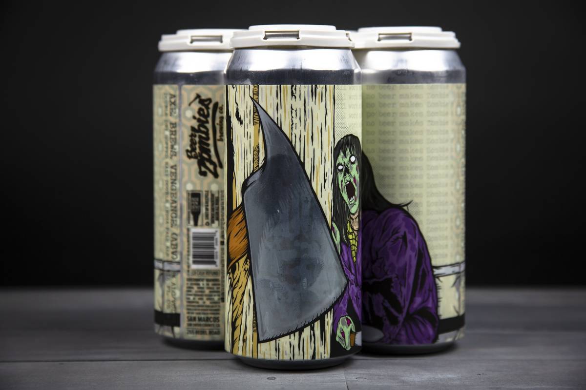 Axe Brews Vengeance is the latest brew from Beer Zombies Brewing. (Beer Zombies)