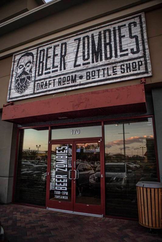 Beer Zombies Draft Room and Bottle Shop at 8680 W. Warm Springs Road. (Beer Zombies)