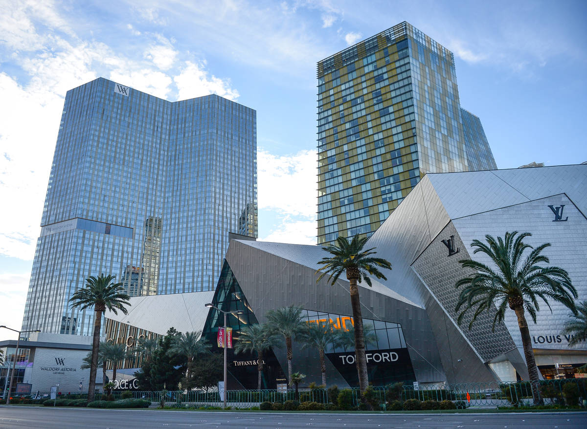The Waldorf Astoria, seen here in Las Vegas on Monday, Dec. 17, 2018, warned the state on July ...