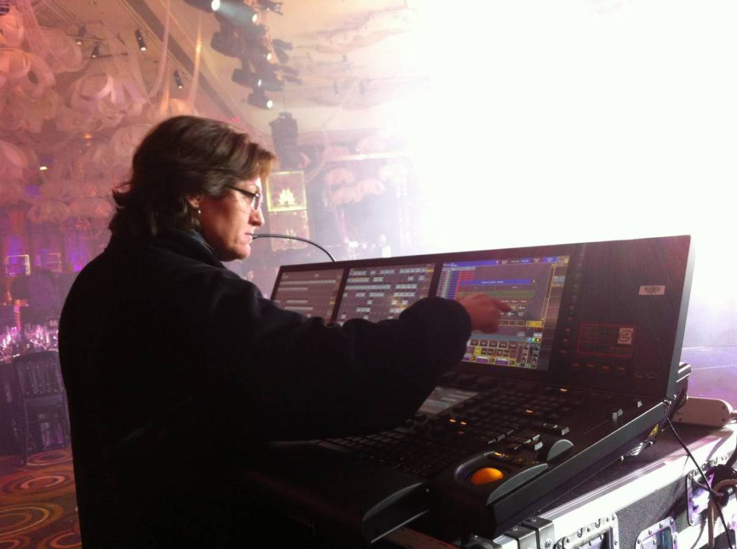 Veteran Las Vegas lighting director Vickie Claiborne has helped organize the WE/EC Las Vegas en ...