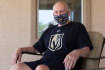 Robert Leclerc, who has lived in the same city as the Stanley Cup winner 24 times, poses for a ...