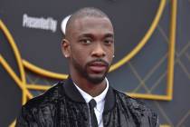 Jay Pharoah arrives at the NBA Awards on Monday, June 24, 2019, at the Barker Hangar in Santa M ...