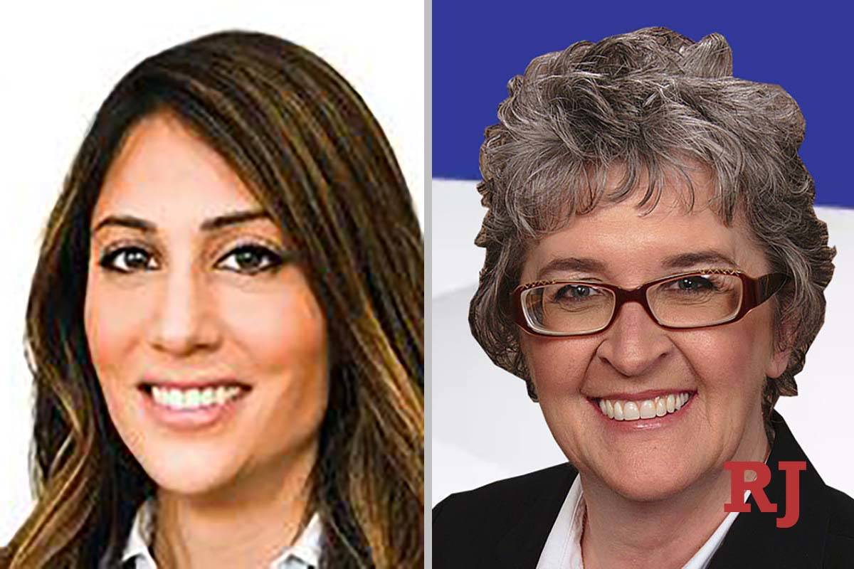 Sara Dayani, left, and Mary Perry, candidates for Family Court Dept. P (Courtesy photos)