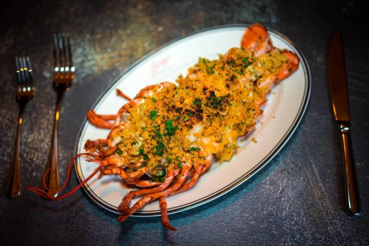 Whole Maine lobster at Barry's. (Patrick Miyoshi)