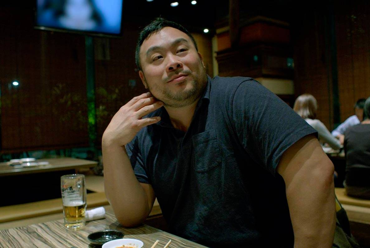 David Chang will find out Sunday whether he's an Emmy winner for "Ugly Delicious" (Netflix)
