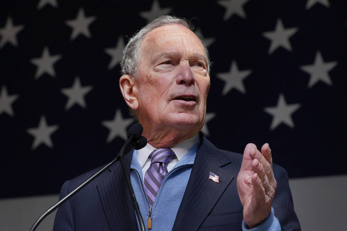 Michael Bloomberg (AP Photo/Michael Wyke)
