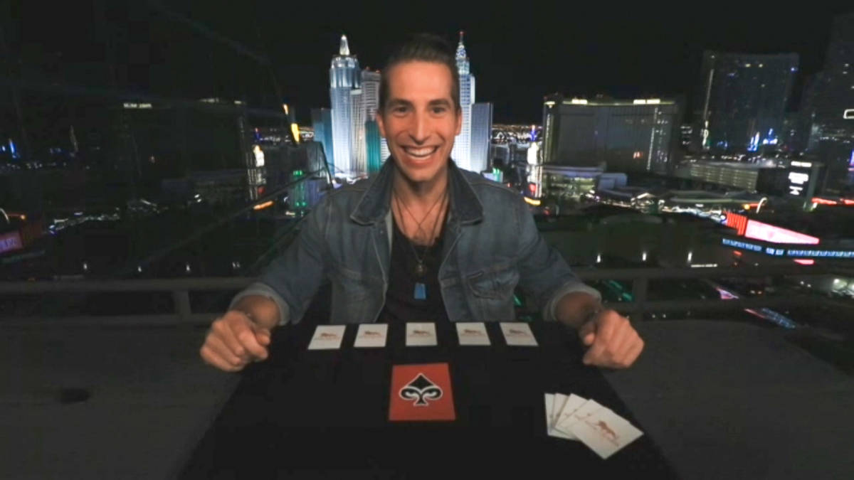 Mentalist Max Major is one of four Las Vegas contestants set to appear on the no-audience forma ...