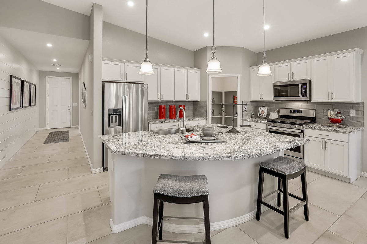 Belmont Park by Beazer Homes will open this weekend in southeast Henderson. Prices start from t ...