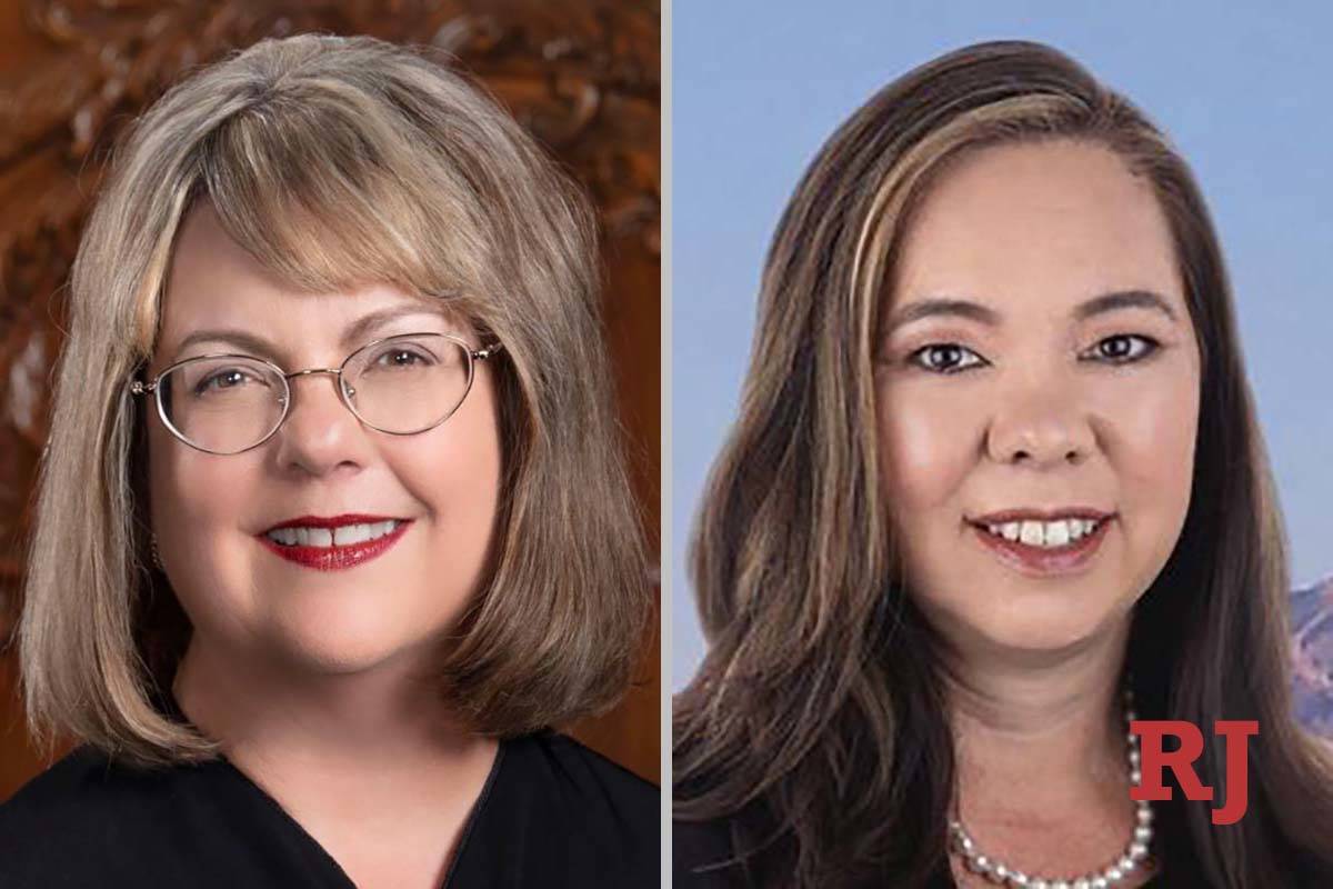 Bonnie Bulla, left, and Susan Bush, candidate for Nevada Court of Appeals (Courtesy/Facebook)