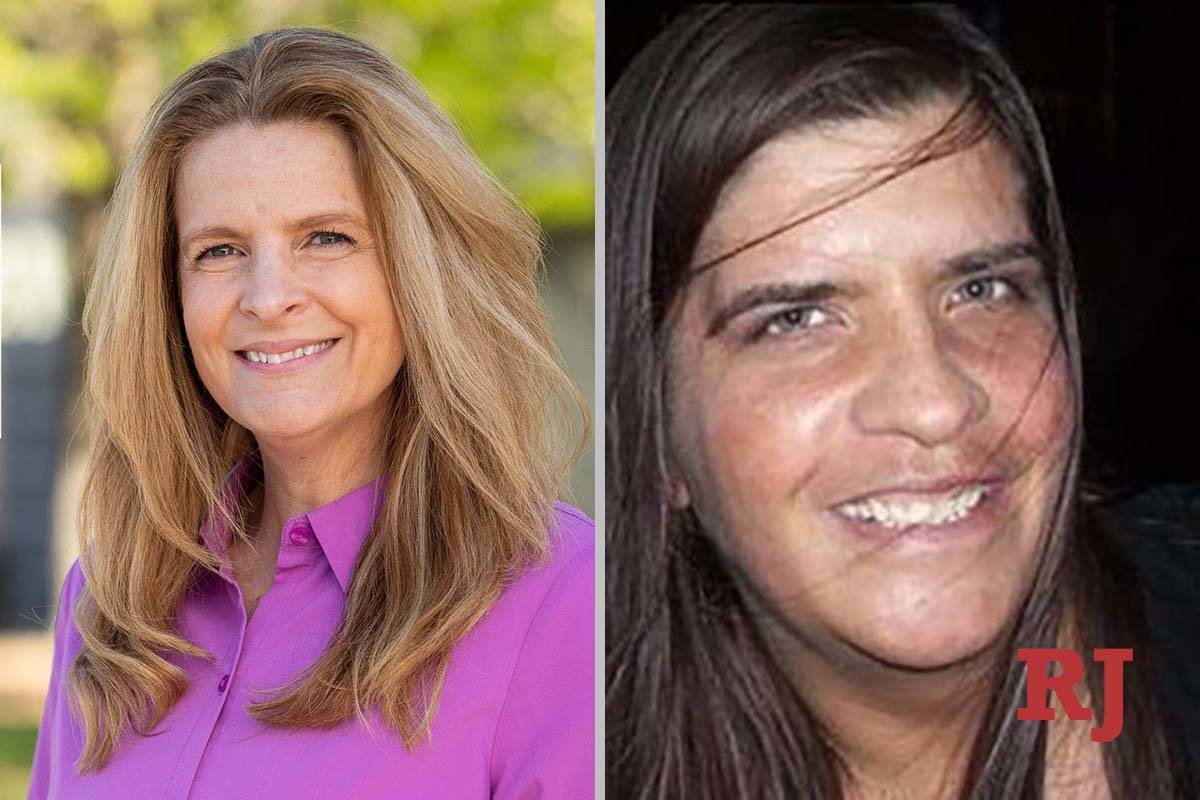 Venicia Considine, left, and Heather Ann Florian, candidates for Nevada Assembly ...