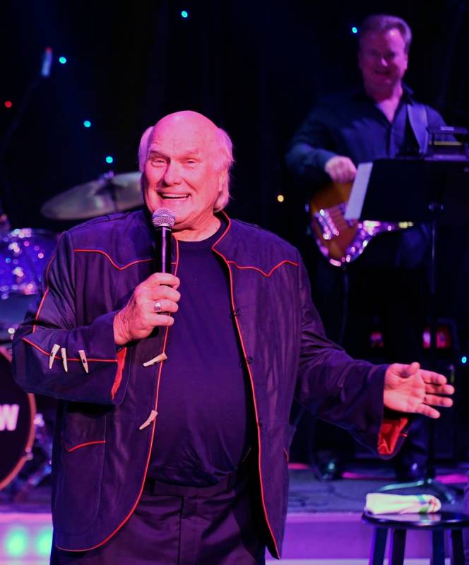 Terry Bradshaw, shown at Luxor's Atrium Showroom on Aug. 1, returns for 31 shows beginning Marc ...