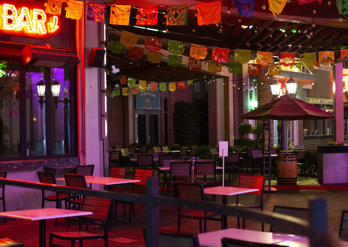 Chayo Mexican Kitchen + Tequila Bar remains closed although bars were allowed to reopen for the ...