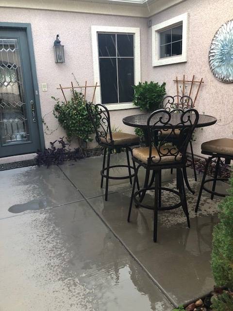 Rain fell briefly in Madeira Canyon near Henderson on Monday afternoon, Sept. 21, 2020. (Laura ...