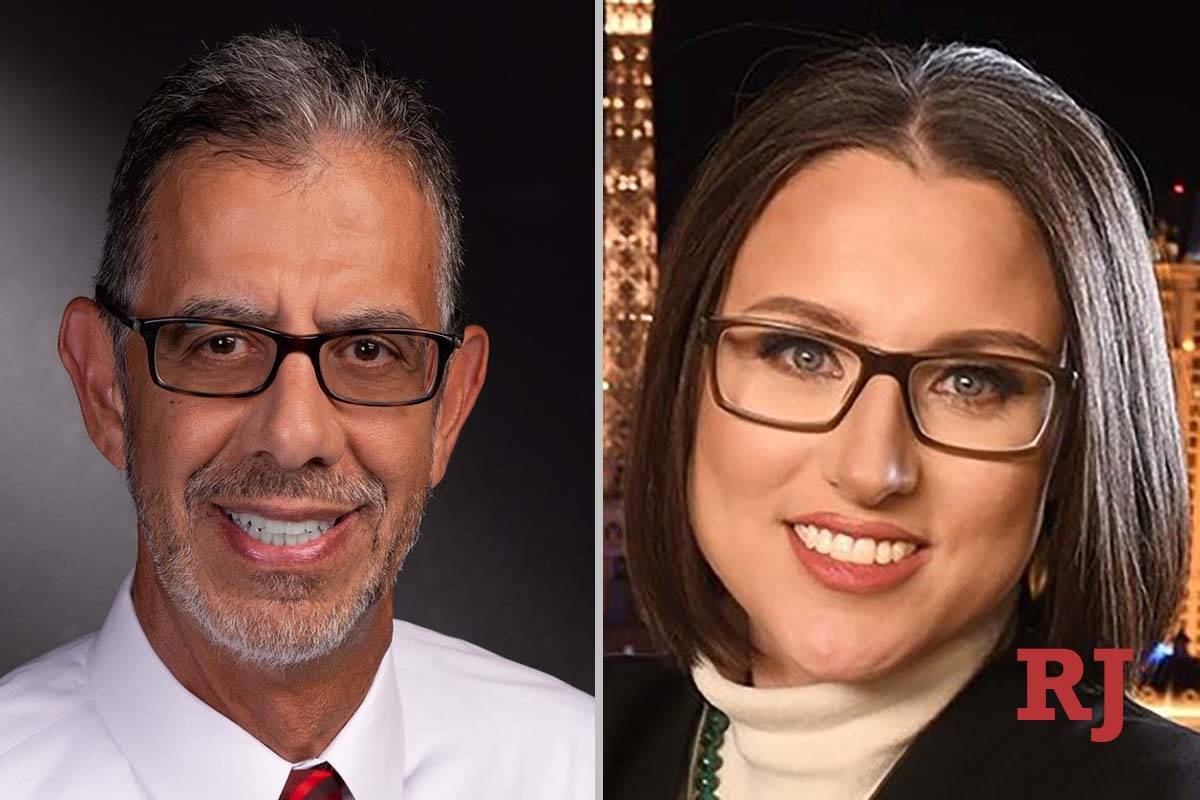 Michael Villani and Anna Albertson, candidates for District County Department 17 (Facebook)