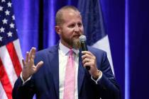 FILE - In this Tuesday, Oct. 15, 2019, file photo, Brad Parscale, then-campaign manager to Pres ...