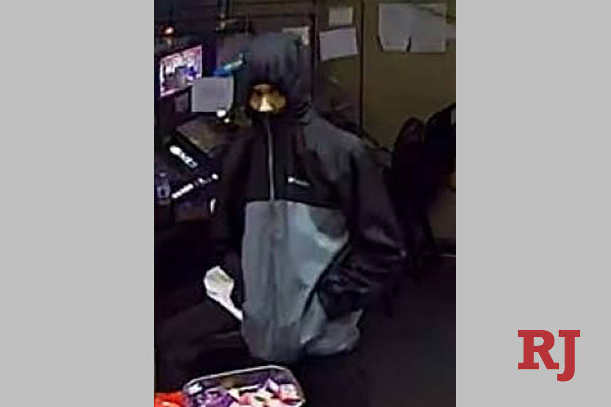 One of the three suspects wanted in a string of southeast Las Vegas Valley armed robberies are ...