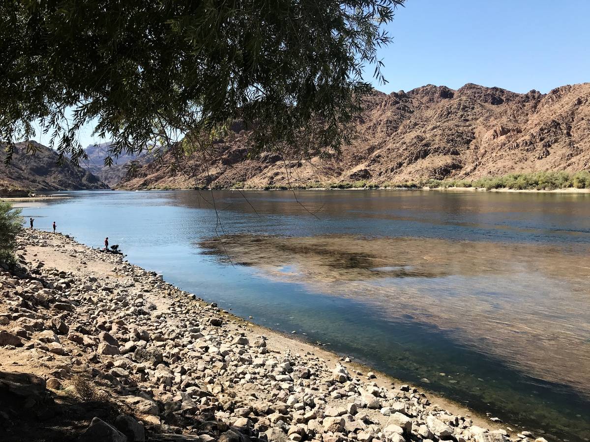 Dropping water levels at Lake Mohave are the result of an annual drawdown by the Bureau of Recl ...