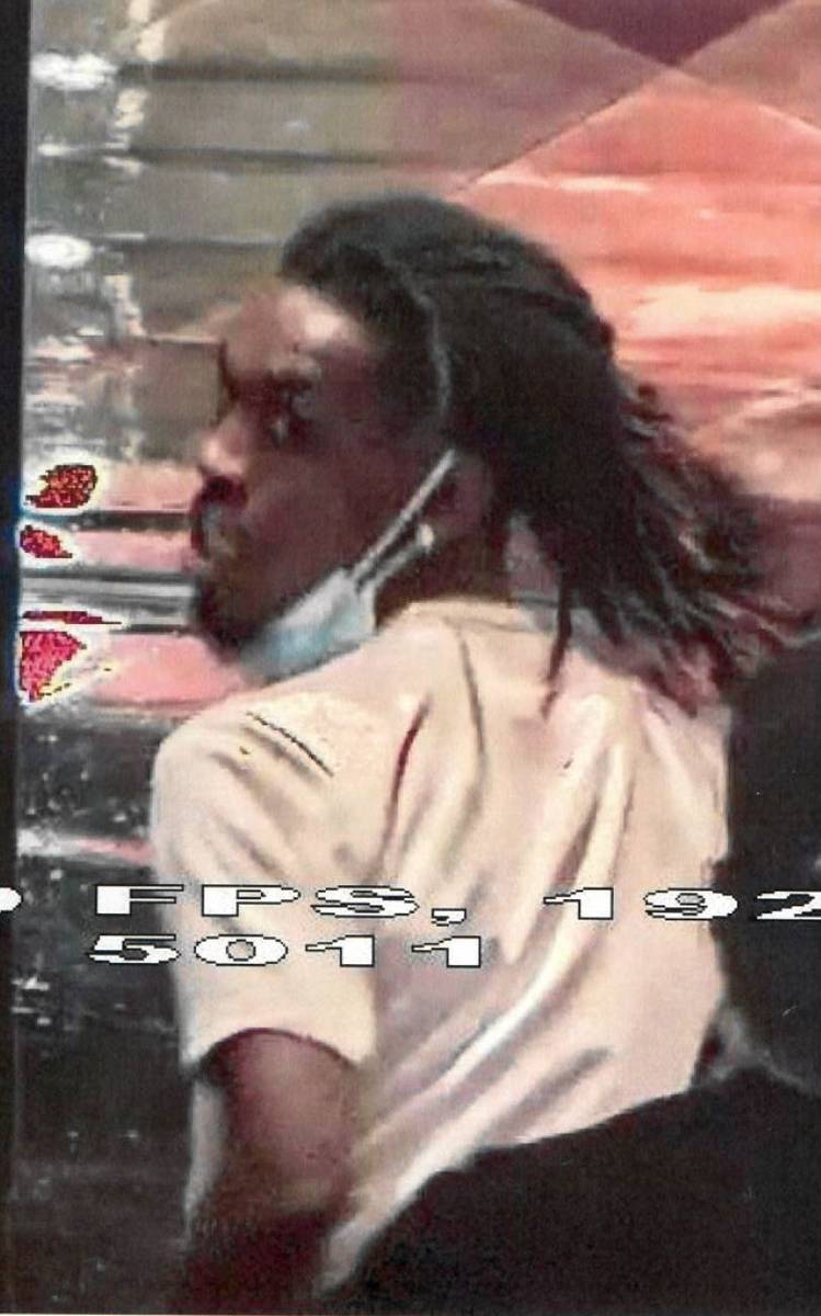 Las Vegas police are looking for this man in connection with a shooting on the casino floor at ...