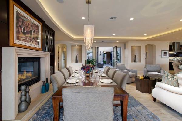 The dining room. (Synergy Sotheby’s International Realty)