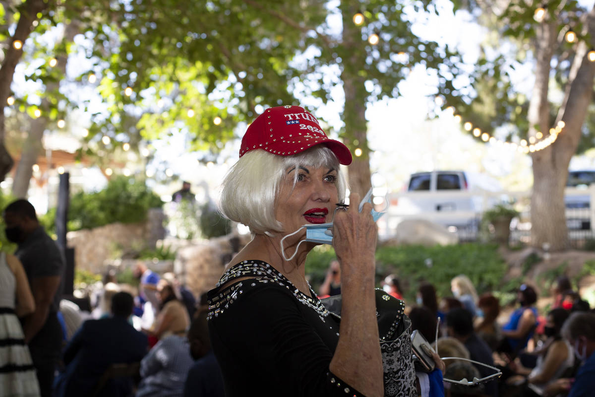 Jewel Bailey questions whether she needs to put a mask on before an event featuring Ivanka Trum ...