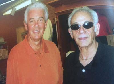 Jack Sheehan, left and famed organized-crime figure Jimmy Chagra.