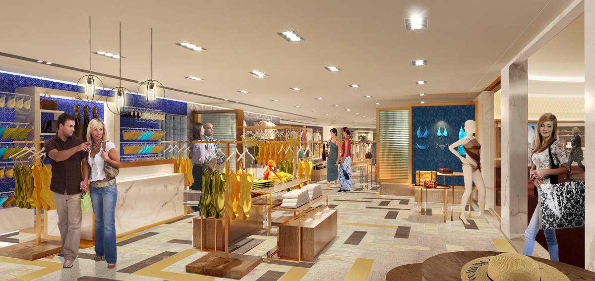 A rendering of Circa Collections, one of the retail components inside Circa. (Circa)