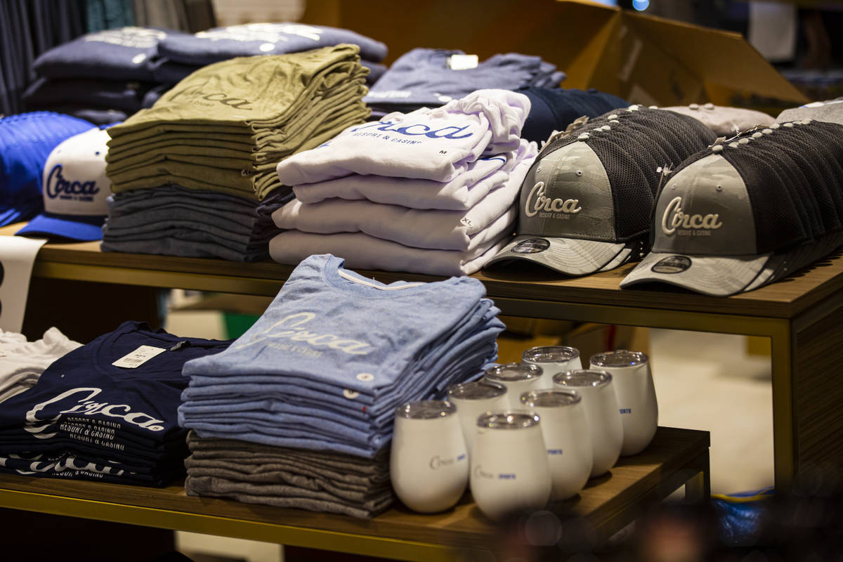 Merchandise at Circa Essentials on the second floor is seen during a tour of Circa, the first f ...