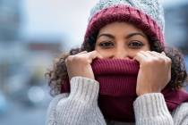 Hats, sweaters and scarfs might be called for by Monday, Oct. 26, 2020, when a cold front may d ...