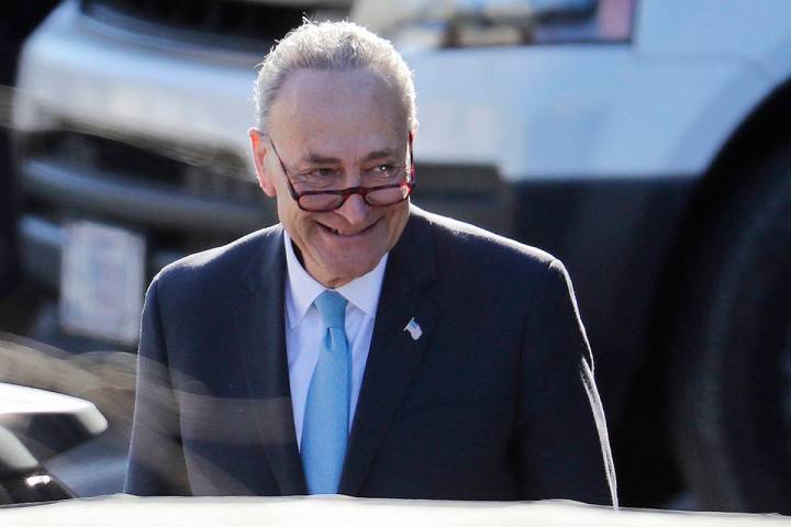 Senate Minority Leader Chuck Schumer of New York (AP Photo/Pablo Martinez Monsivais)