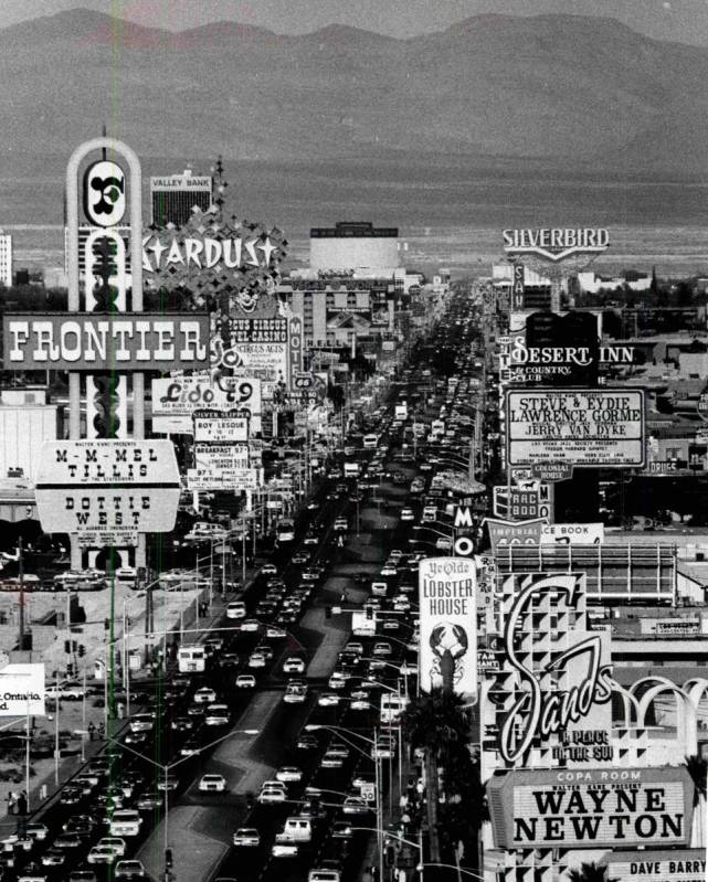 The Las Vegas Strip is seen in this undated file photo. (Las Vegas Review-Journal file)