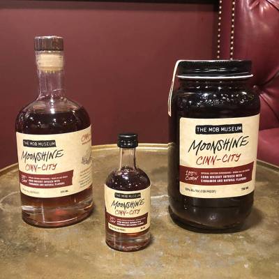 The Mob Museum produces two kinds of moonshine in its downtown Las Vegas distillery. (The Mob M ...