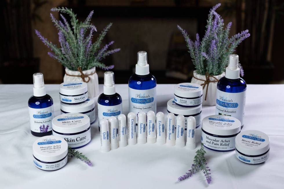 Bonnie’s Comfort aromatherapy products benefit Nathan Adelson Hospice. (Nathan Adelson Hospice)