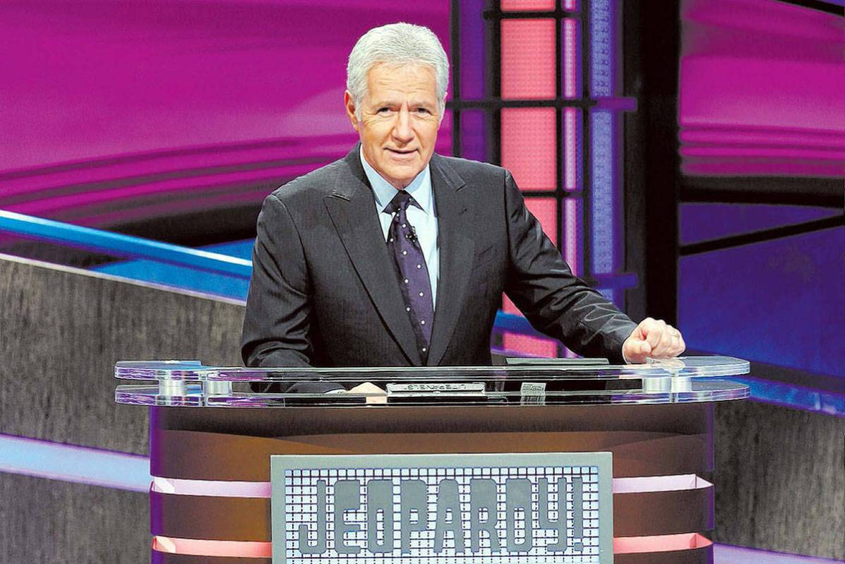 Alex Trebek hosts "Jeopardy!" (Jeopardy Productions, Inc.)