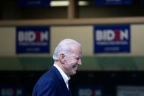 Joe Biden (Ellen Schmidt/Las Vegas Review-Journal) @ellenkschmidt_