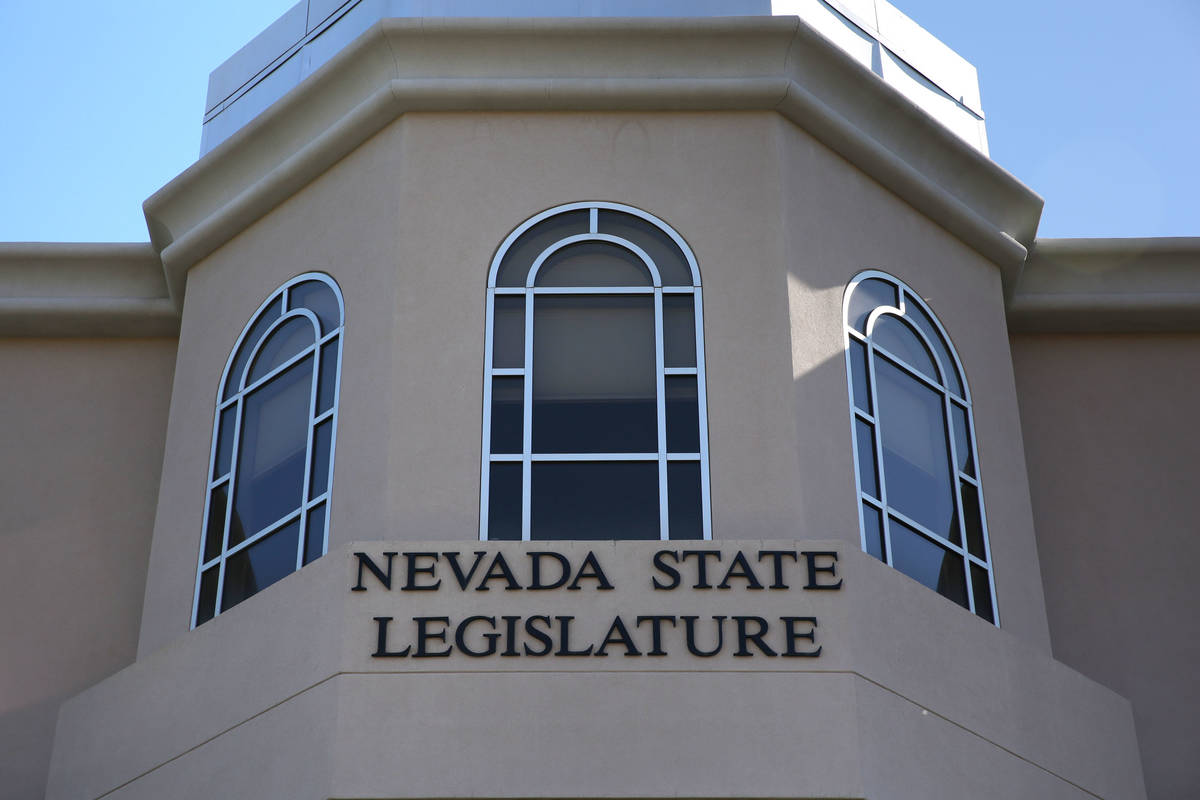 The Nevada Legislative Building is pictured in Carson City, Nev., in this Oct. 8, 2016, file ph ...