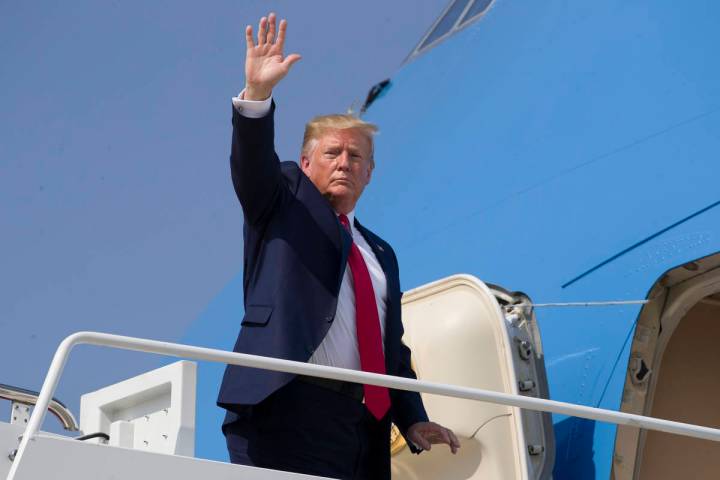 President Donald Trump. AP Photo/Alex Brandon)