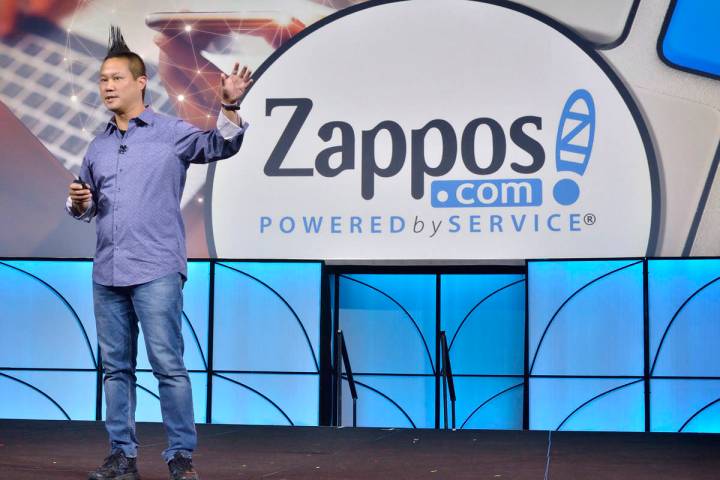 Zappos CEO Tony Hsieh speaks at the Travel Leaders Network 2018 EDGE International Conference a ...