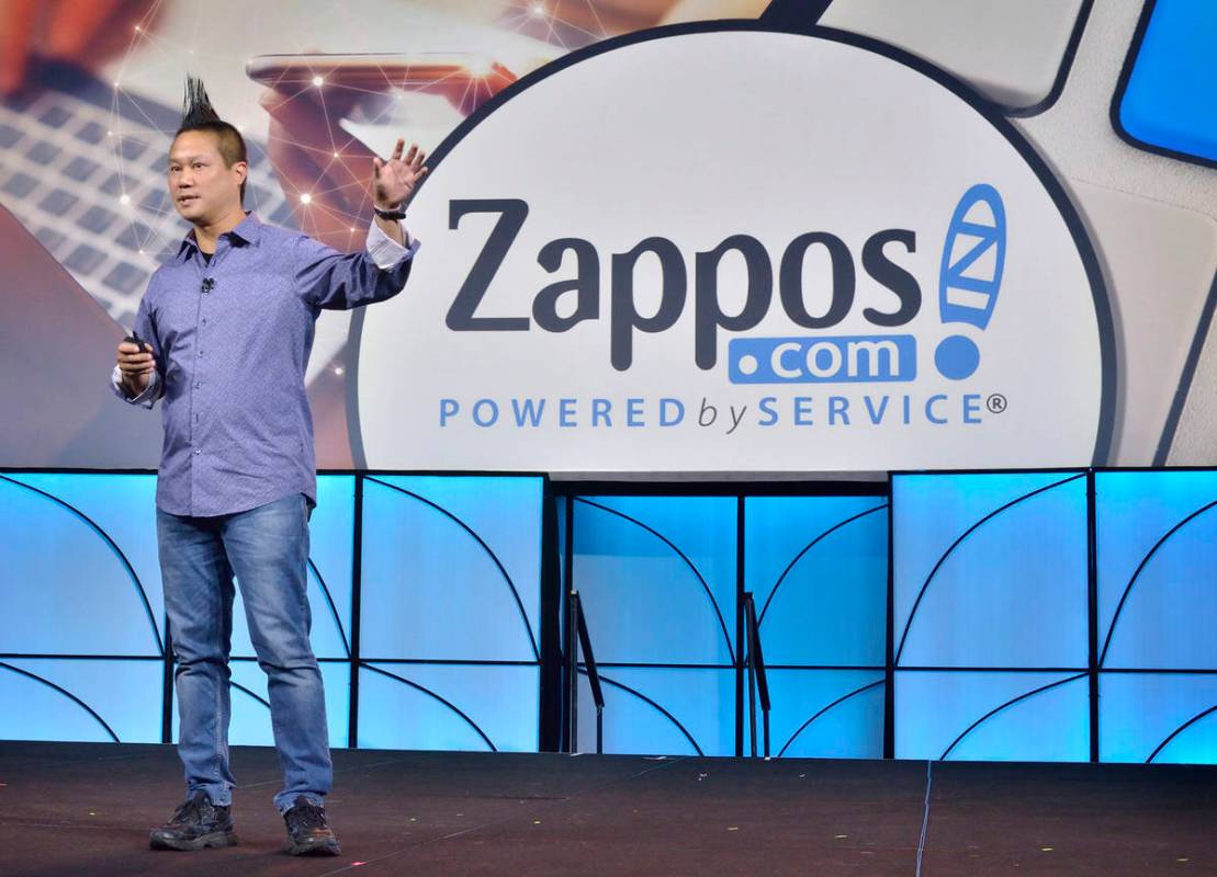 Zappos CEO Tony Hsieh speaks at the Travel Leaders Network 2018 EDGE International Conference a ...