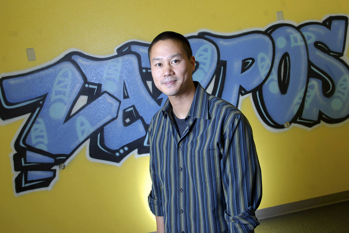 Tony Hsieh at age 34. (Las Vegas Review-Journal file)